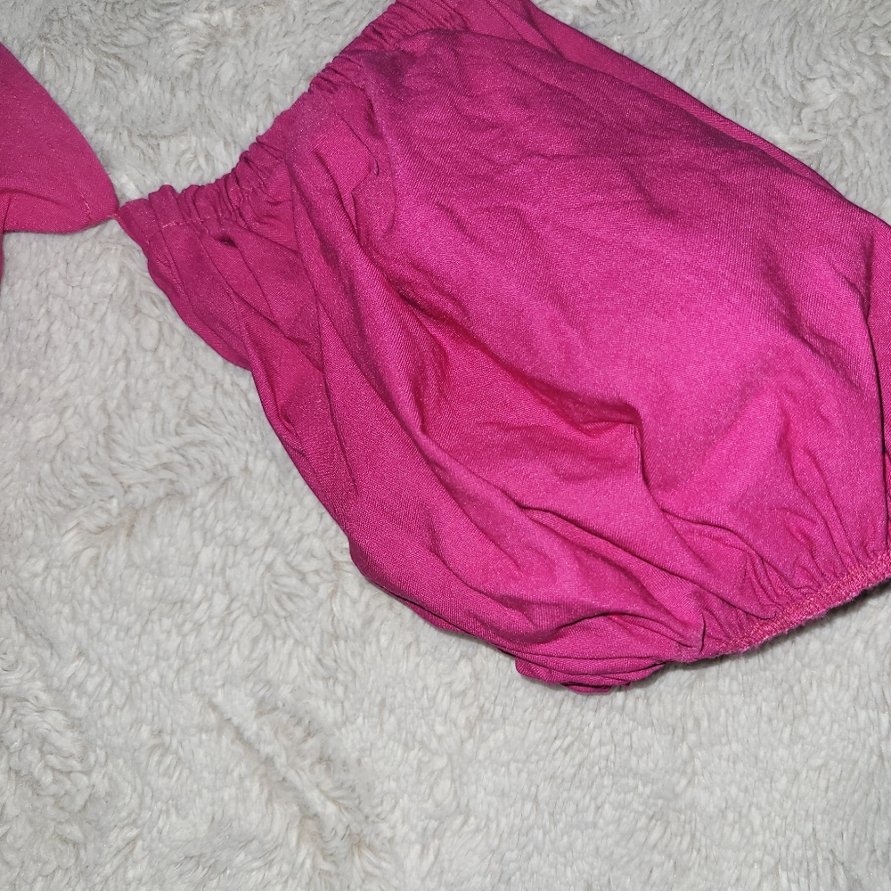 Blue Blush Hot Pink Bodycon Mini Dress - Picture 3 of 10